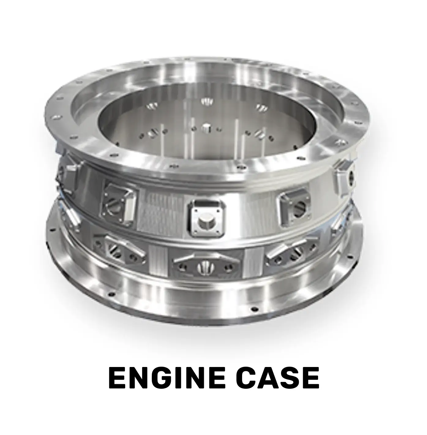 Aerospace Engine Case Part Okuma