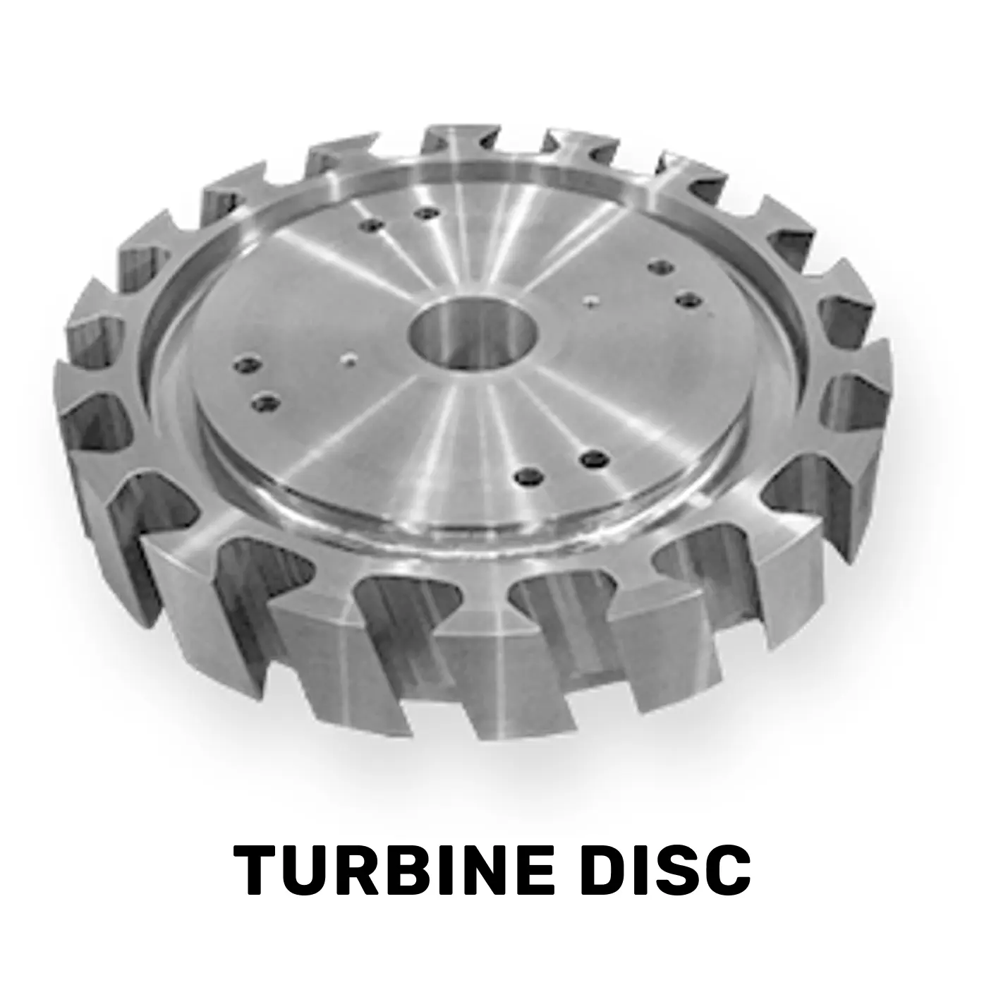 Aerospace Turbine Disc Part Okuma