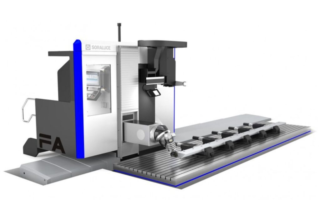 Soraluce FA, a floor type milling boring machine for Morris, a machine tool distributor