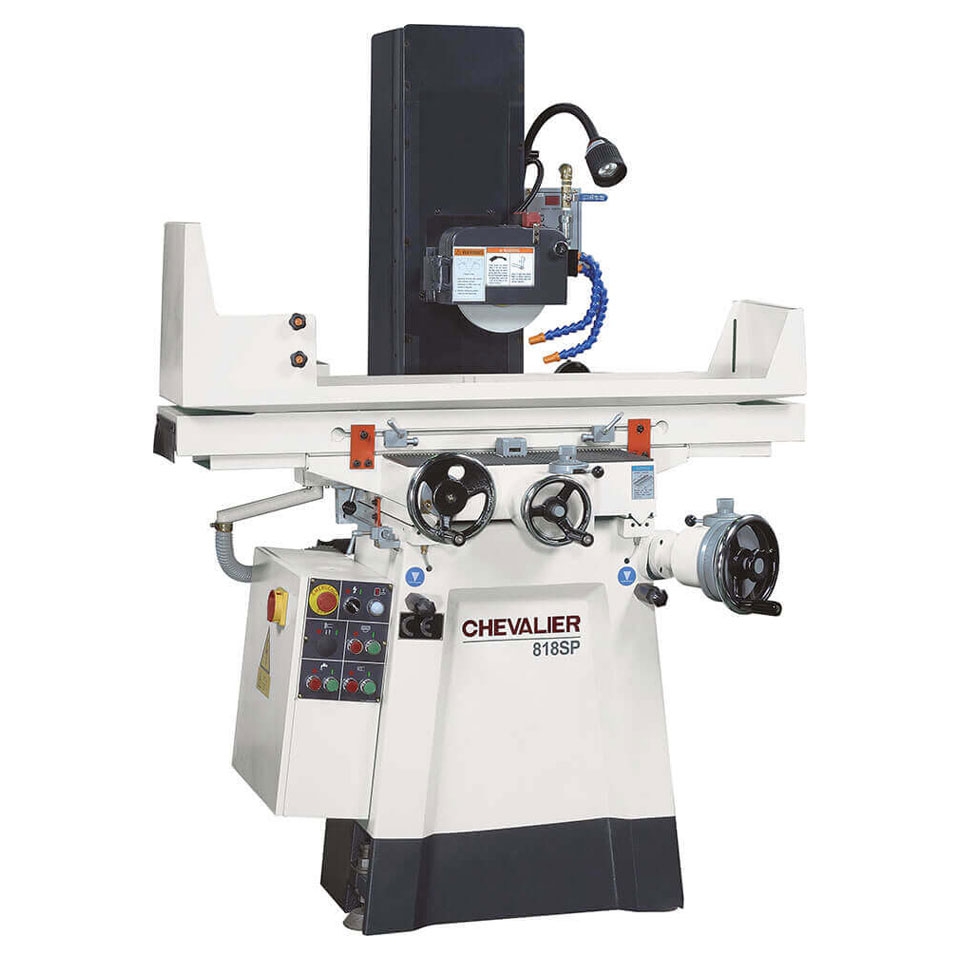 FSG 818SP Feature Chevalier FSG-818SP, manual surface grinder