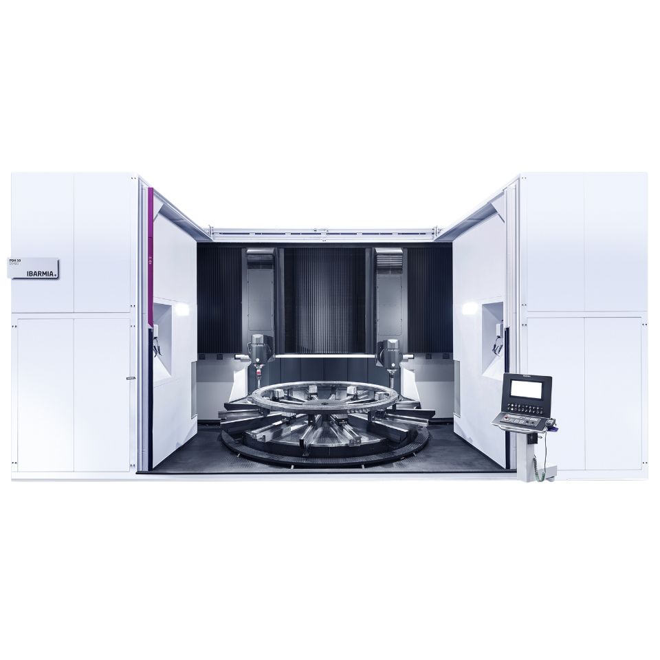Ibarmia C Series machining centers for large diameter ring production