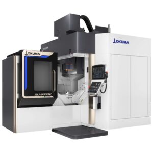Okuma MU-5000V 5-axis vertical machining center with OSP-P500 control
