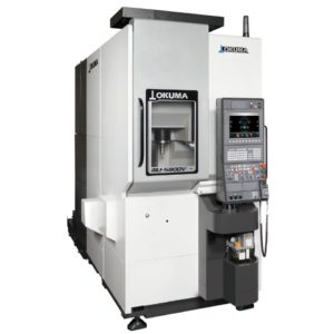 Okuma MU-S600V, a 5-axis vertical machining center designed in a smaller footprint