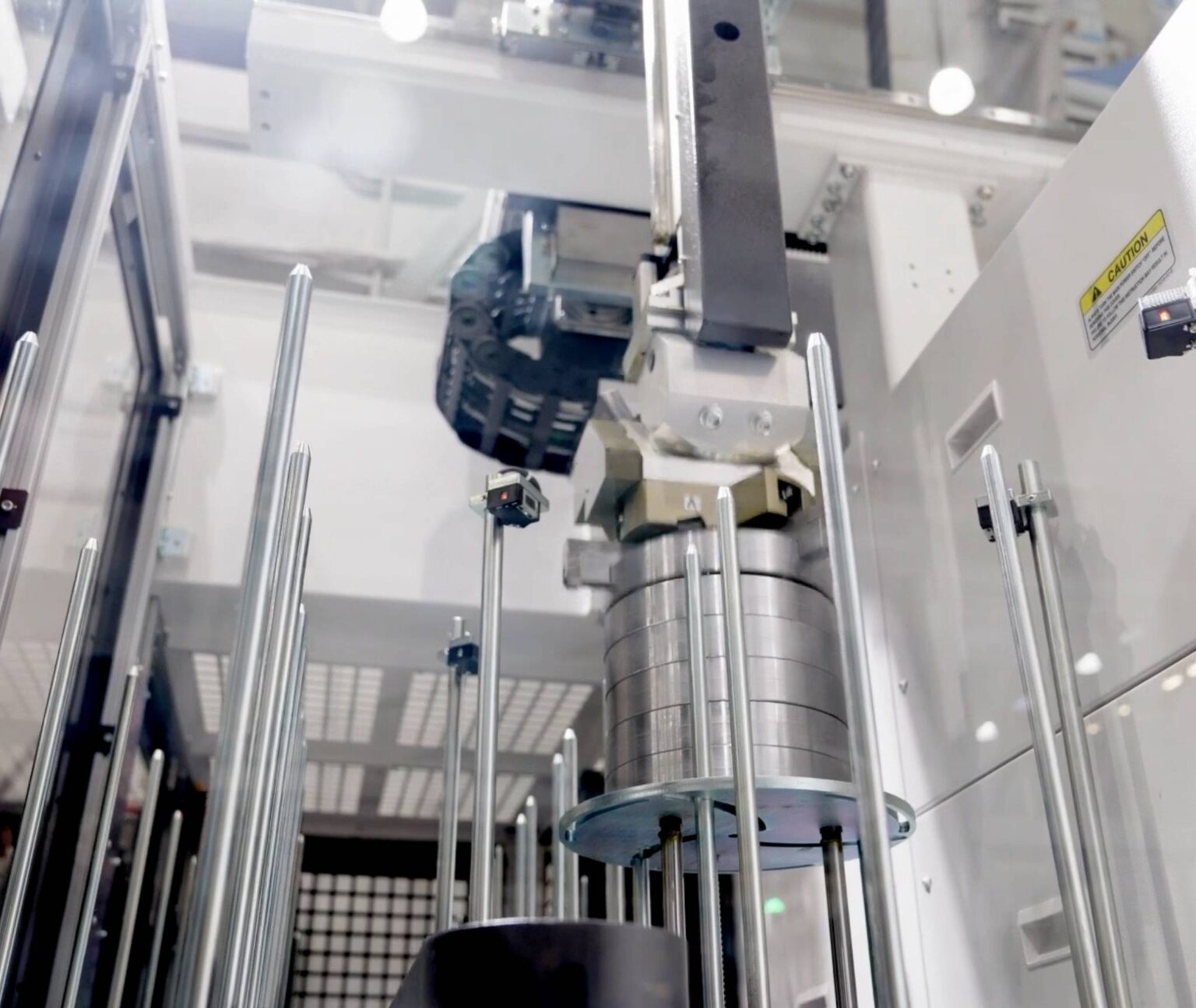 Okuma Gantry Loader (OGL) part stacker