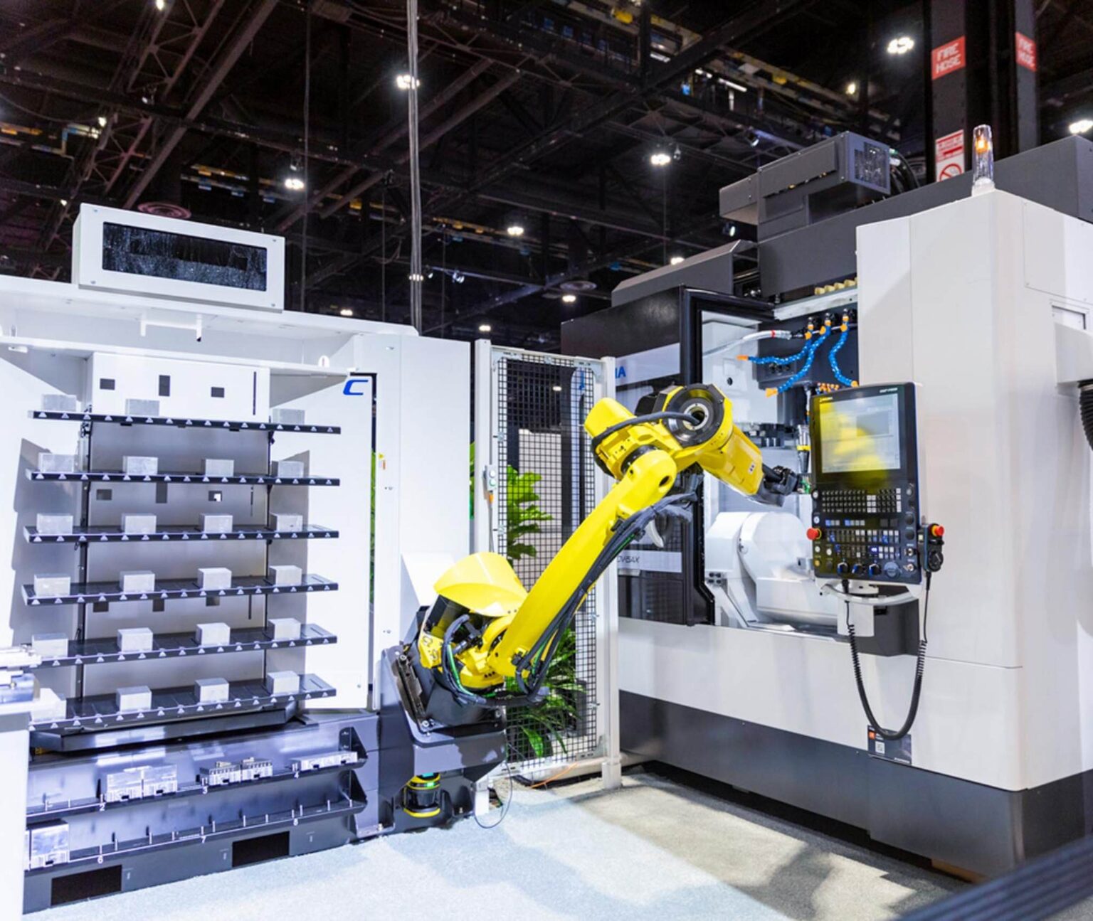 Okuma Okuma Robot Loader - Machining Center on vertical machining center