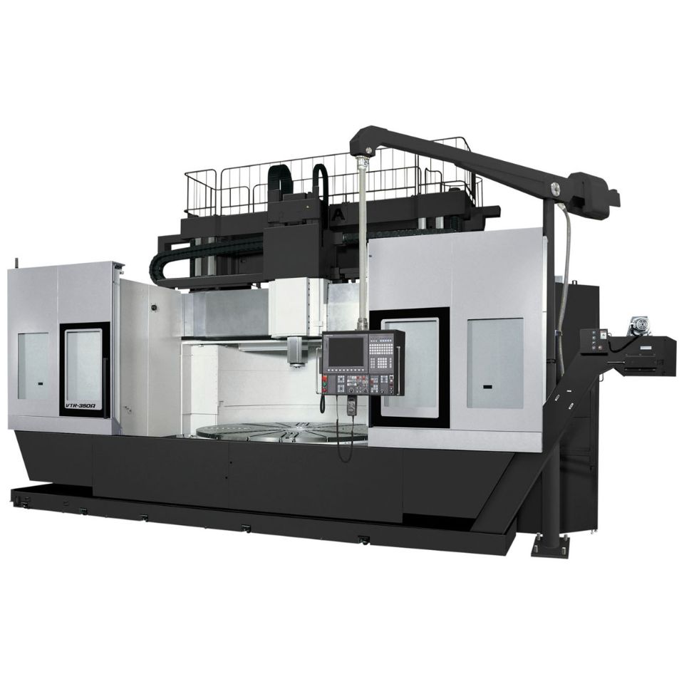 Okuma VTR-350A, a double column turning center for large part machining