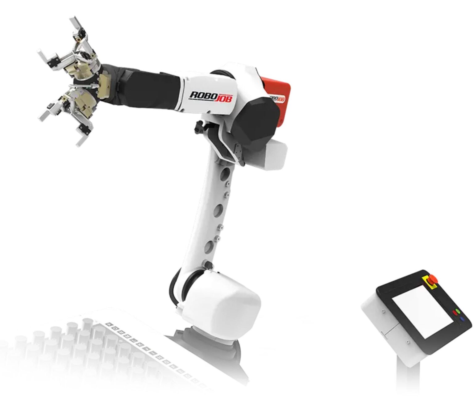 RoboJob Turn Assist Mini industrial robot rendering