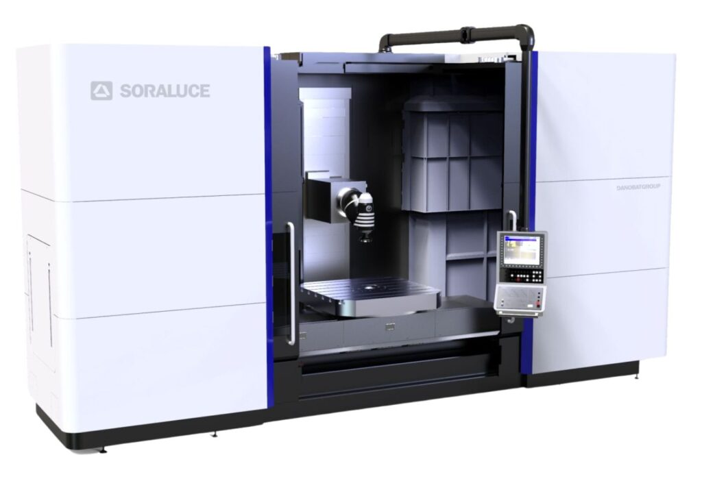 Soraluce TR-D, a bed type milling machine