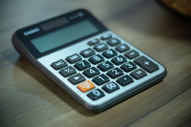 Calculator Stock Image 1